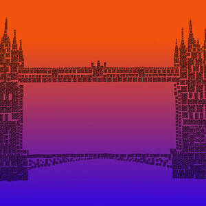 QR Pointillism - Tower Bridge 1 by Richard Reeve