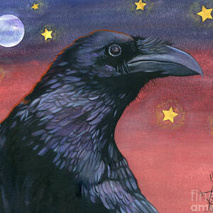 Raven Steals the Moon - Moon what Moon? by J W Baker
