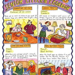 Recipes From The Revised Senior Citizen Cookbook by Roz Chast