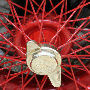 Red Spokes by Bob Slitzan
