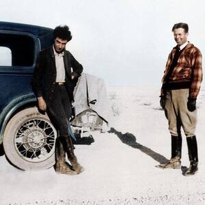 Robert Oppenheimer And Ernest Lawrence by Science Photo Library
