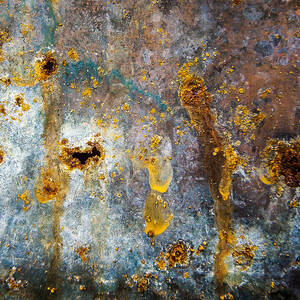 Rust Abstract by Jean Noren