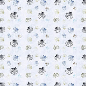 Seashell Pattern by Christina Rollo