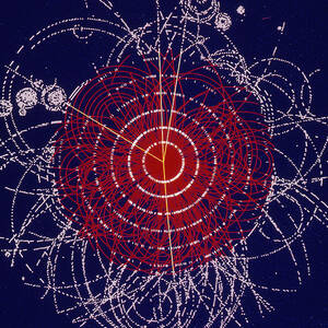 Simulation Of Higgs Boson Production by Science Photo Library