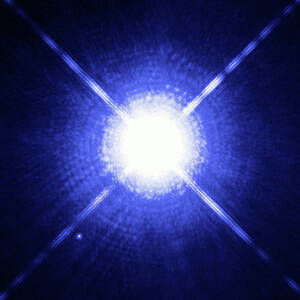 Sirius Binary Star System by Science Photo Library