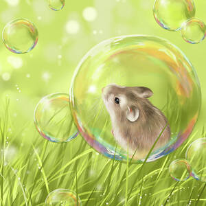Soap bubble by Veronica Minozzi