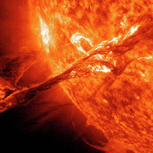 Solar Flare by Science Photo Library