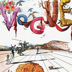Spring Letters With A Visage Of Dali by Salvador Dali