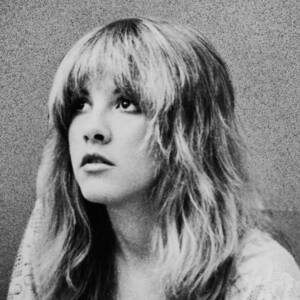 Stevie Nicks bw by Georgia Clare