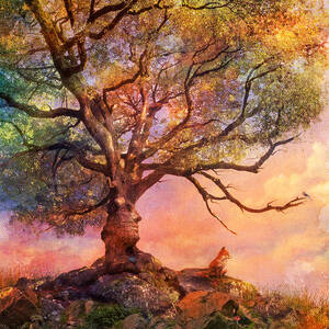 Sunset at Fox Mountain by MGL Licensing