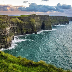 Sunset at the Cliffs of Moher by Pierre Leclerc Photography