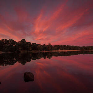 Sunset at the Pond by Brian MacLean