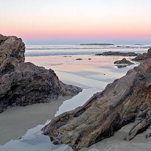 Sunset  Denhams Beach. by Steven Ralser