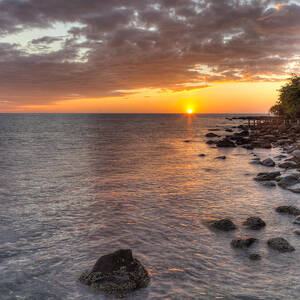 Sunset in Paradise by Alexey Stiop