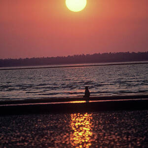 Sunset Over Mindil Beach by Science Photo Library