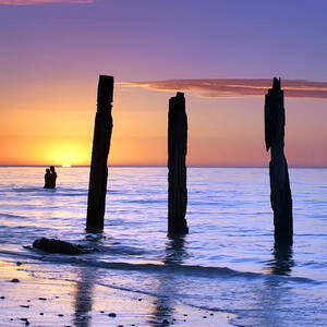 Sunset Romance by Bill  Robinson