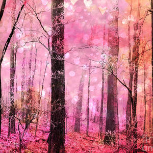 surreal-fantasy-fairytale-pink-forest-wo