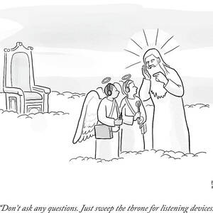 Sweep The Throne For Listening Devices by Paul Noth