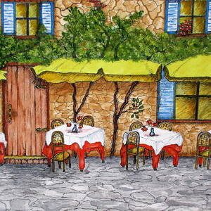 Table for Three by Ashley Goforth
