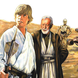 Tatooine Massacre by Edward Draganski