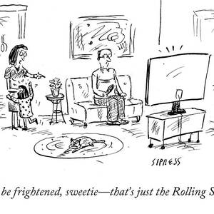 That's Just The Rolling Stones by David Sipress