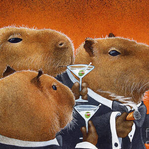 The Capybara Club... by Will Bullas