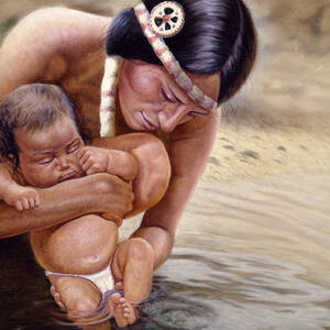 The First Dip by Gregory Perillo