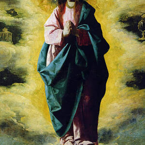 The Immaculate Conception by Francisco de Zurbaran