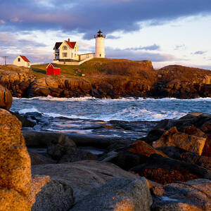 The Nubble Lighthouse by Steven Ralser