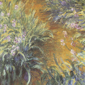 Iris Painting by John Atkinson Grimshaw - Fine Art America
