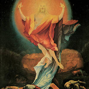 The Resurrection of Christ by Matthias Grunewald