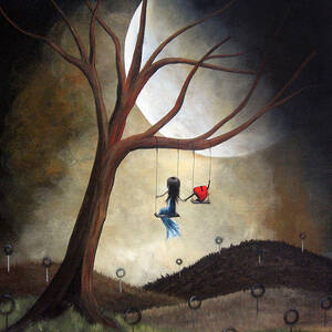 Time Together by Shawna Erback by Moonlight Art Parlour