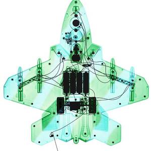 Toy Fighter Plane by Science Photo Library