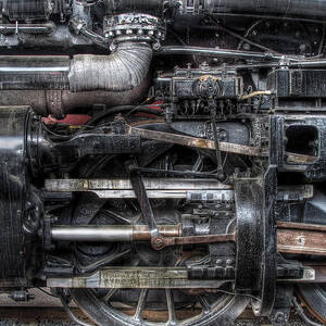 Train - Engine - 1218 - Norfolk and Western - Built 1950 by Mike Savad