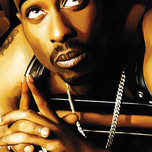 2Pac Tupac Shakur Artwork Painting by Sheraz A - Fine Art America