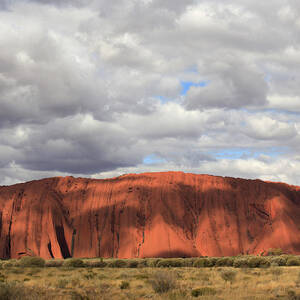 Uluru, Aka Ayres Rock, In Australia by Darron R. Silva