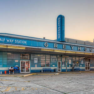 Waiting for the Bus I by Clarence Holmes Waiting for the Bus I by Clarence Holmes