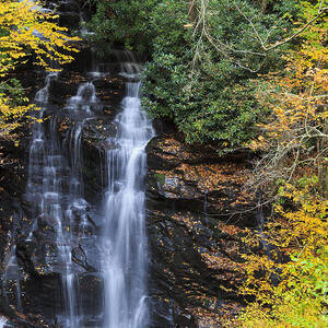Waterfall in Autumn by Jill Lang