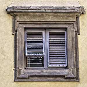 Weathered Window of Florence by David Letts