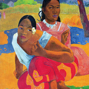 When Are You Getting Married by Paul Gauguin