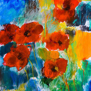 Wild Poppies by Elise Palmigiani