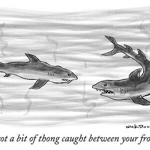 You've Got A Bit Of Thong Caught by Nick Downes