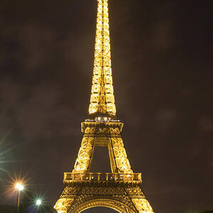 Eiffel tower by night #7 by Fabrizio Ruggeri