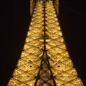 Eiffel tower by night #8 by Fabrizio Ruggeri