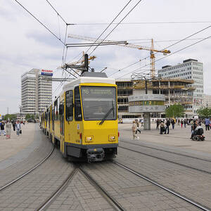 Berlin Alexanderplatz square by Matthias Hauser