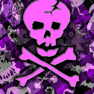 Deathrock Skull 6 of 6 Digital Art by Roseanne Jones - Fine Art America