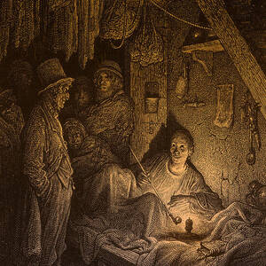 East End Opium Den by Photo Researchers