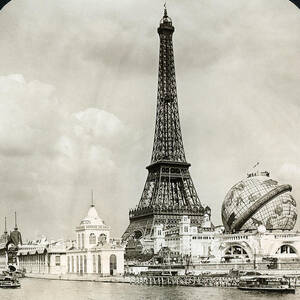 Eiffel Tower, 1900 by Granger
