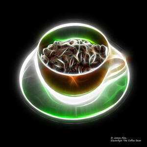 Electrifyin The Coffee Bean -Version Orange by James Ahn