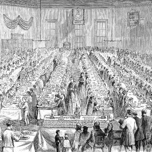 Five Points Mission, 1865 by Granger